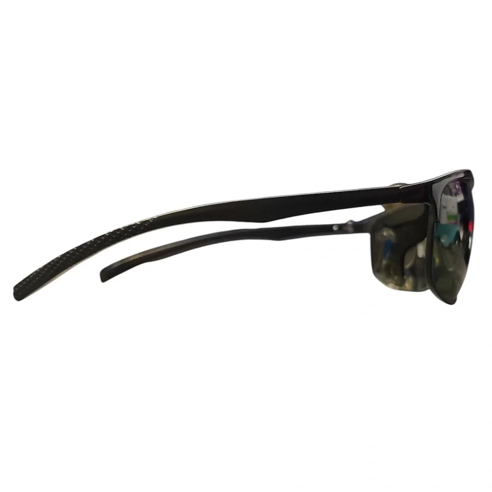 Xloop Polarized Lens Mens Metal Half Rim Sport Classic Sunglasses #17